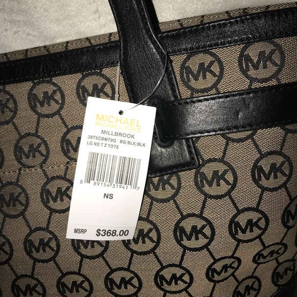 Michael Kors Bags Michael Kors Fabric With Leather Trim Poshmark